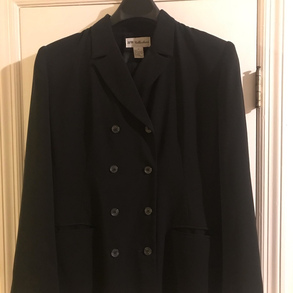 Suit Double breasted Black